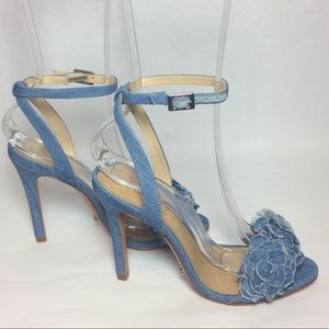 Schutz Aida denim sandals